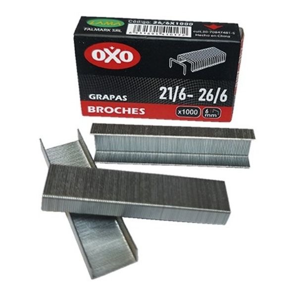 BROCHES P/ABROCH.N*26/6 x1000u.OXO
