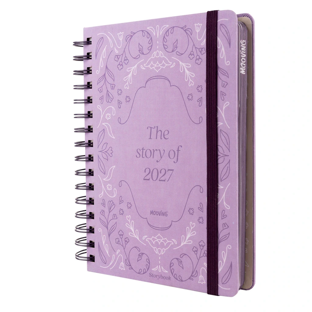 AG.N*7 DIARIA C/ESP 15x 21cm.STORYBOOK MOOVING