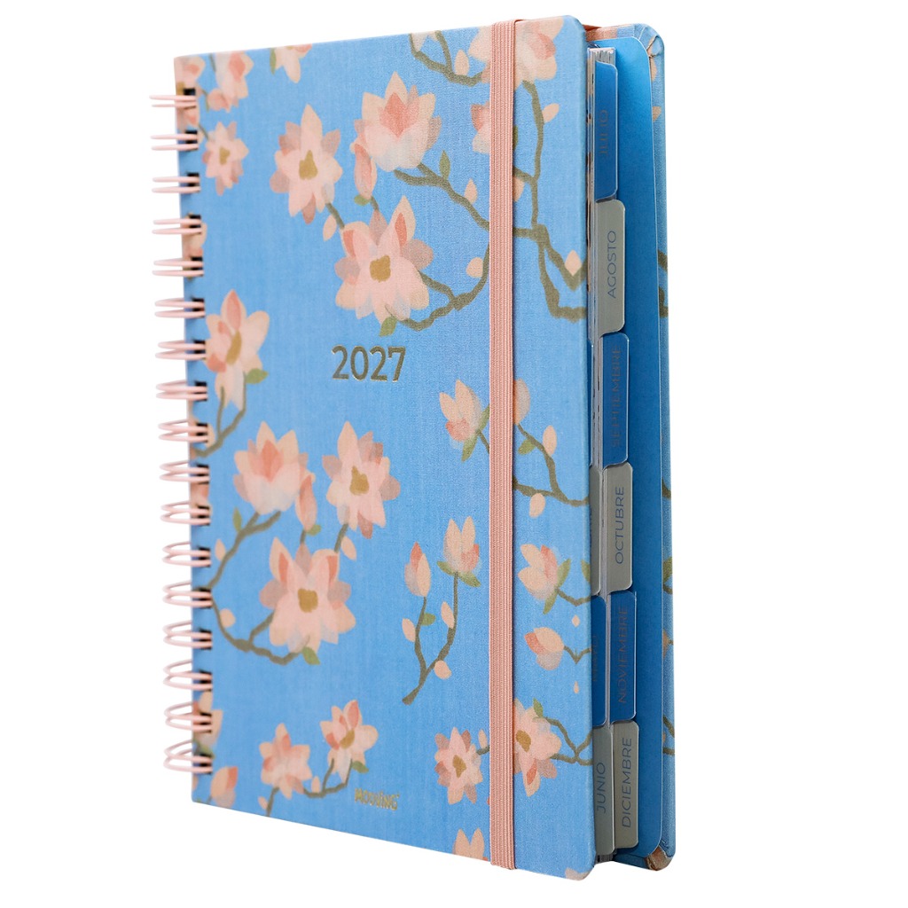 AGENDA N*7 DIARIA C/ESP 15x 21cm.CEREZO MOOVING