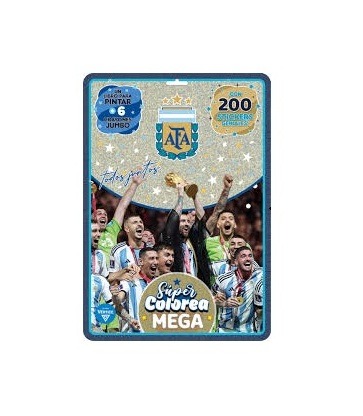SUPER COLOREA MEGA+LIBRO PINTAR N*4 SELECCION