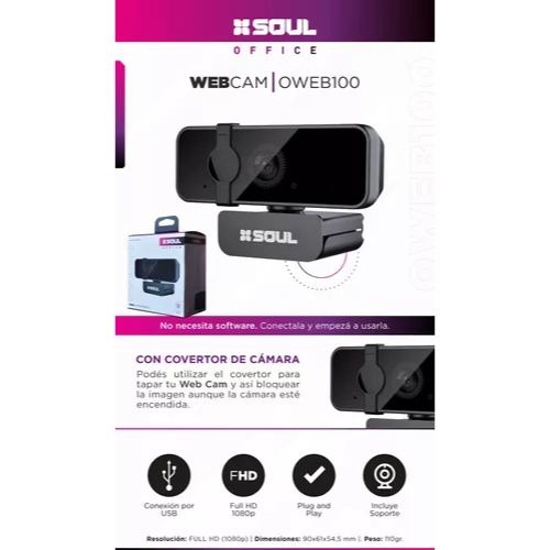 WEBCAM PER-OWEB100NE FULL SOUL