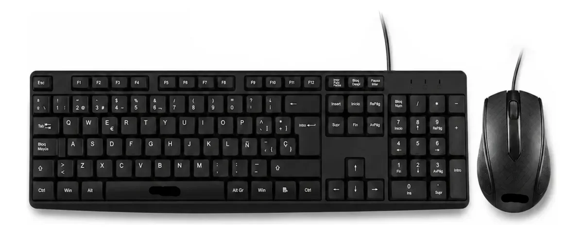 COMBO TECLADO+MOUSE C/CABLE FC535 AOAS
