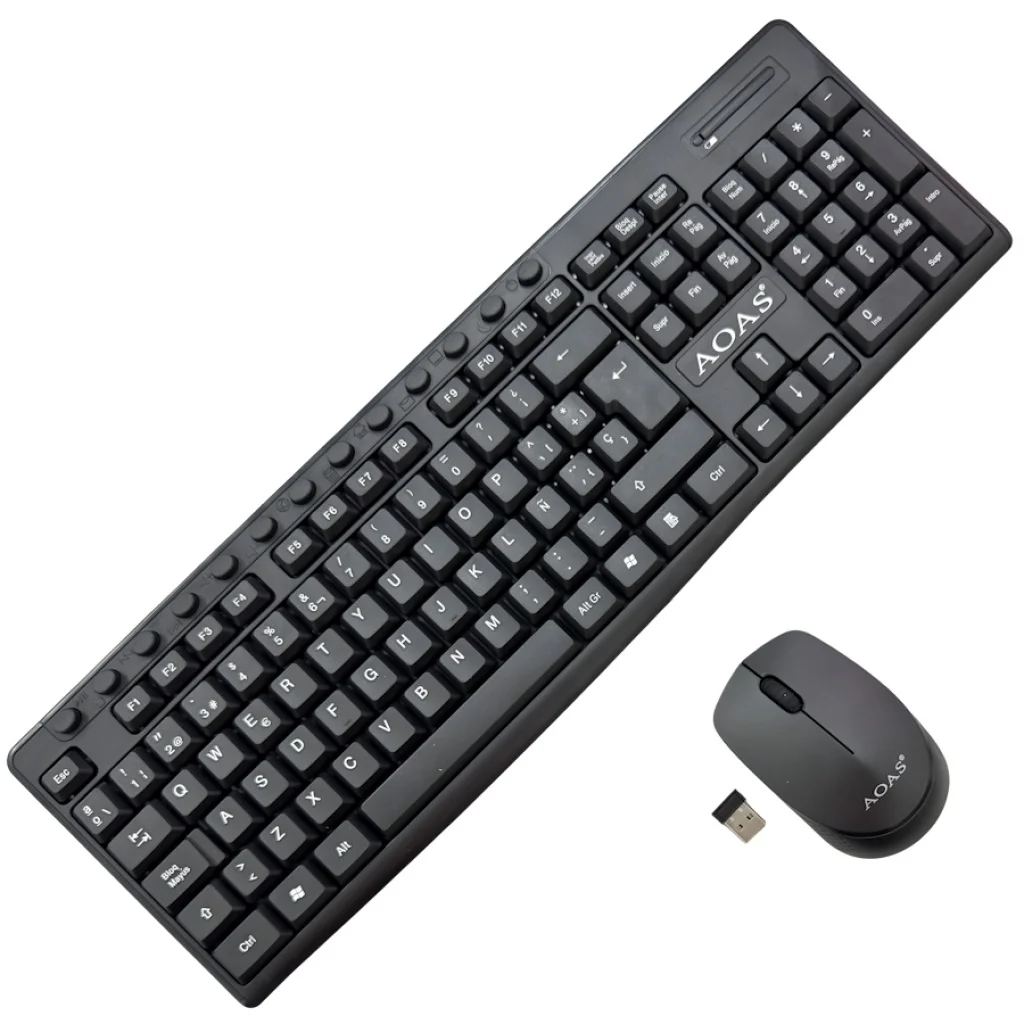 COMBO TECLADO + MOUSE INAL. WB-8012 AOAS