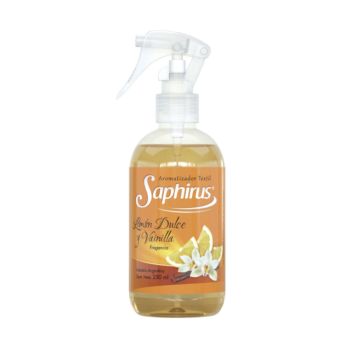 AROMATIZANTE TEXTIL x250ml. LIMON Y VAINILLA SAPH