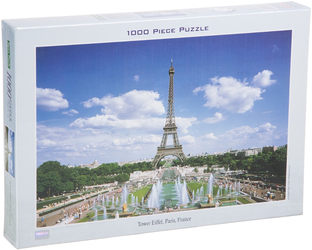 PUZZLE DE 1000 PZAS.TORRE EIFFEL