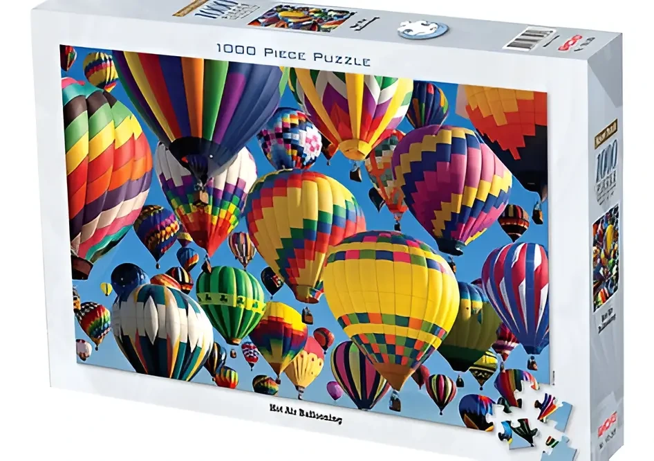 PUZZLE DE 1000 PZAS.GLOBOS AEROSTATICOS