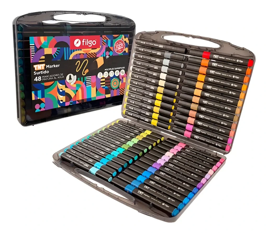 MARC.x48u.FINO ACRILICOS TNT FILGO