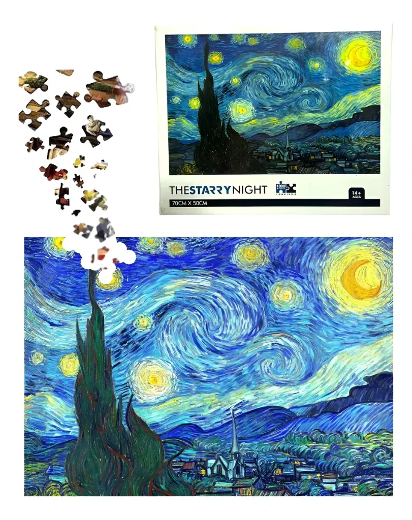 PUZZLE DE 1000 PZAS.NOCHE ESTRELLADA