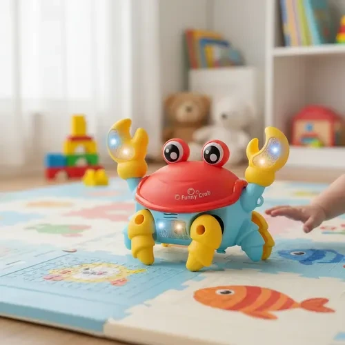 CANGREJO MUSICAL JUGUETE DE APRENDIZAJE