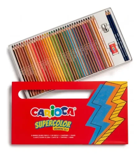 LAP.COLORES x40u.LARGOS SUPERCOLOR CARIOCA
