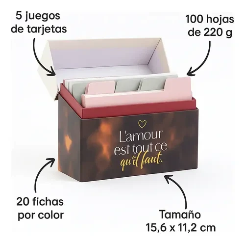 FICHERO N*2 C/100 FICHAS MALBEC FW