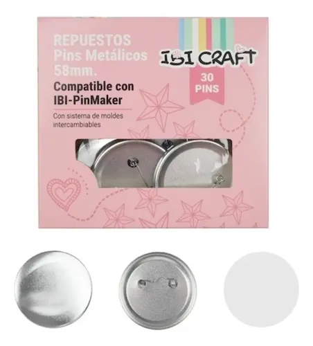 SET DE PINS 58mm.x30 SETS
