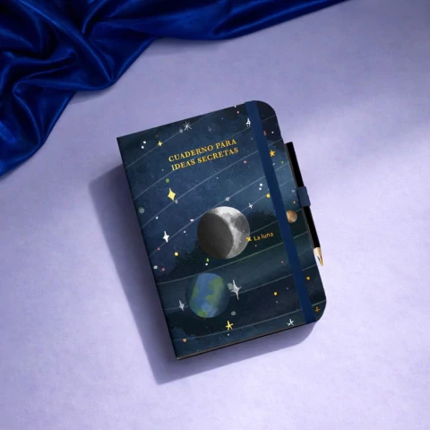 CUADERNO A5 80HR.T/DURA C/BOLIG.LUNA
