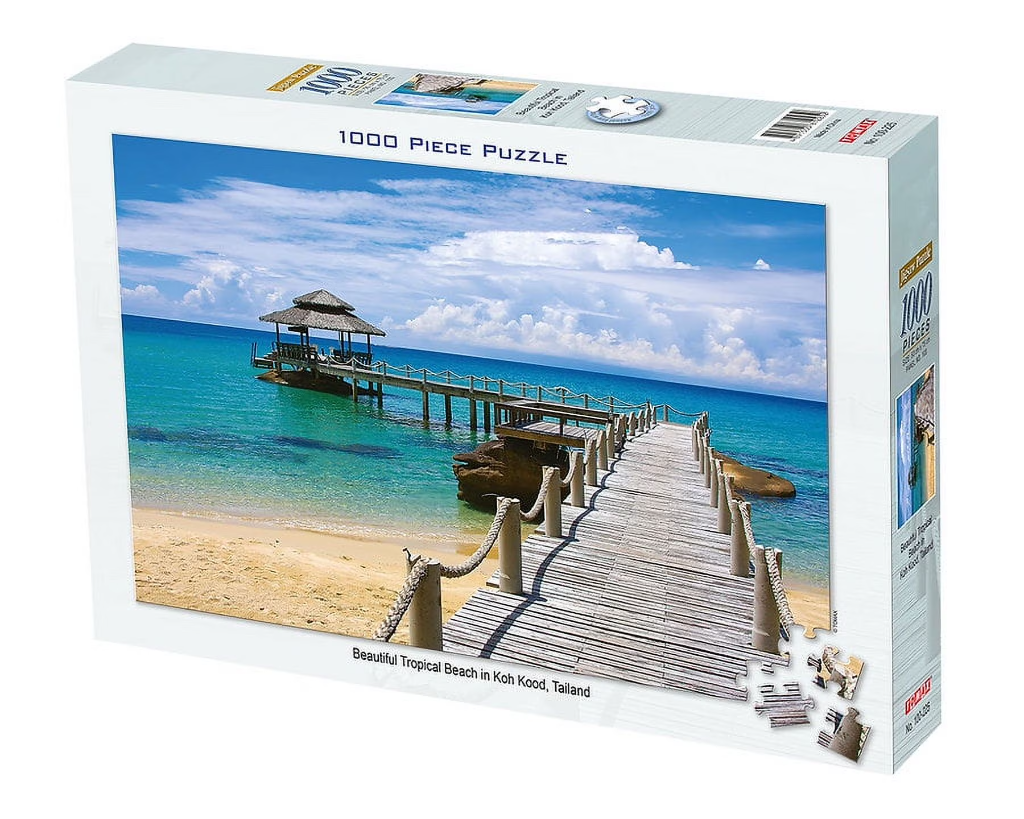 PUZZLE DE 1000 PZAS.PLAYA KOH KOOD