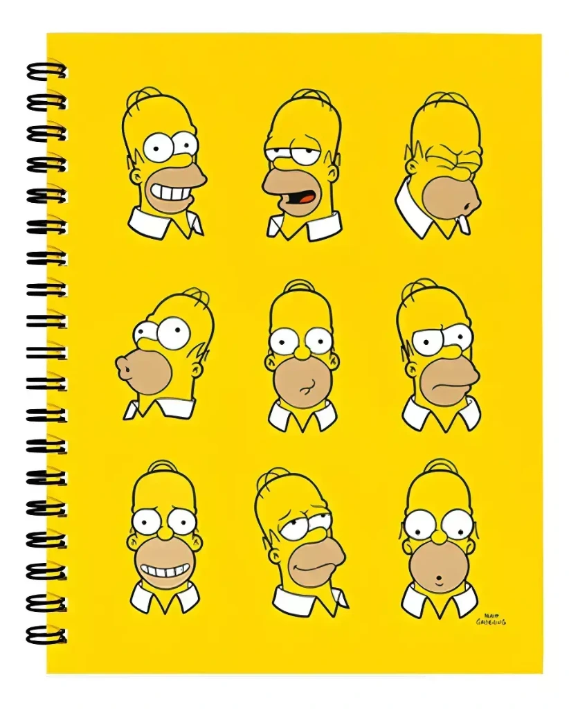 CUAD.16x21 C/ESP.80HR. T/D.THE SIMPSONS