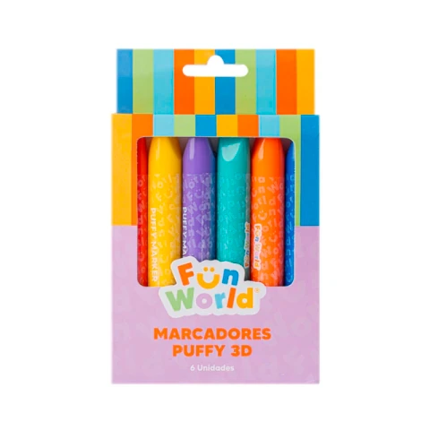 MARC.AL AGUA PUFFY 3D x6u RAINBOW