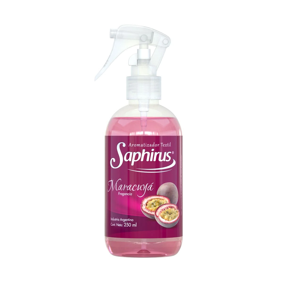 AROMATIZANTE TEXTIL x250ml. MARACUYÁ SAPHIRUS
