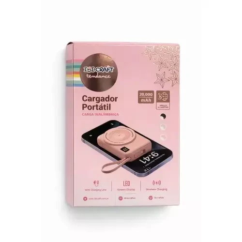 CARGADOR PORTATIL INALAMBRICO IBI