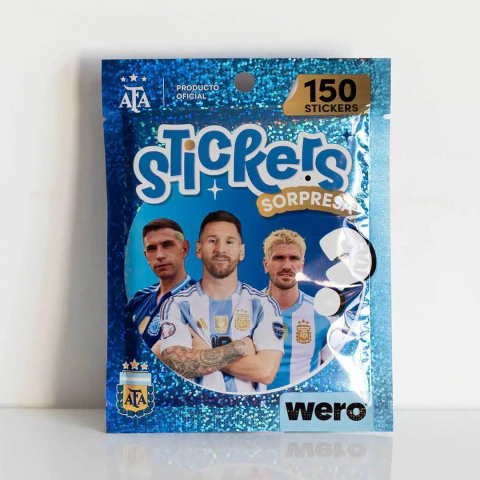STICKER FLOW PACK x150u.+SORPRESA AFA